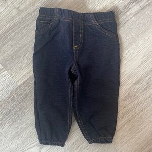 Carter's Baby Boy Elastic Jeans - 9M